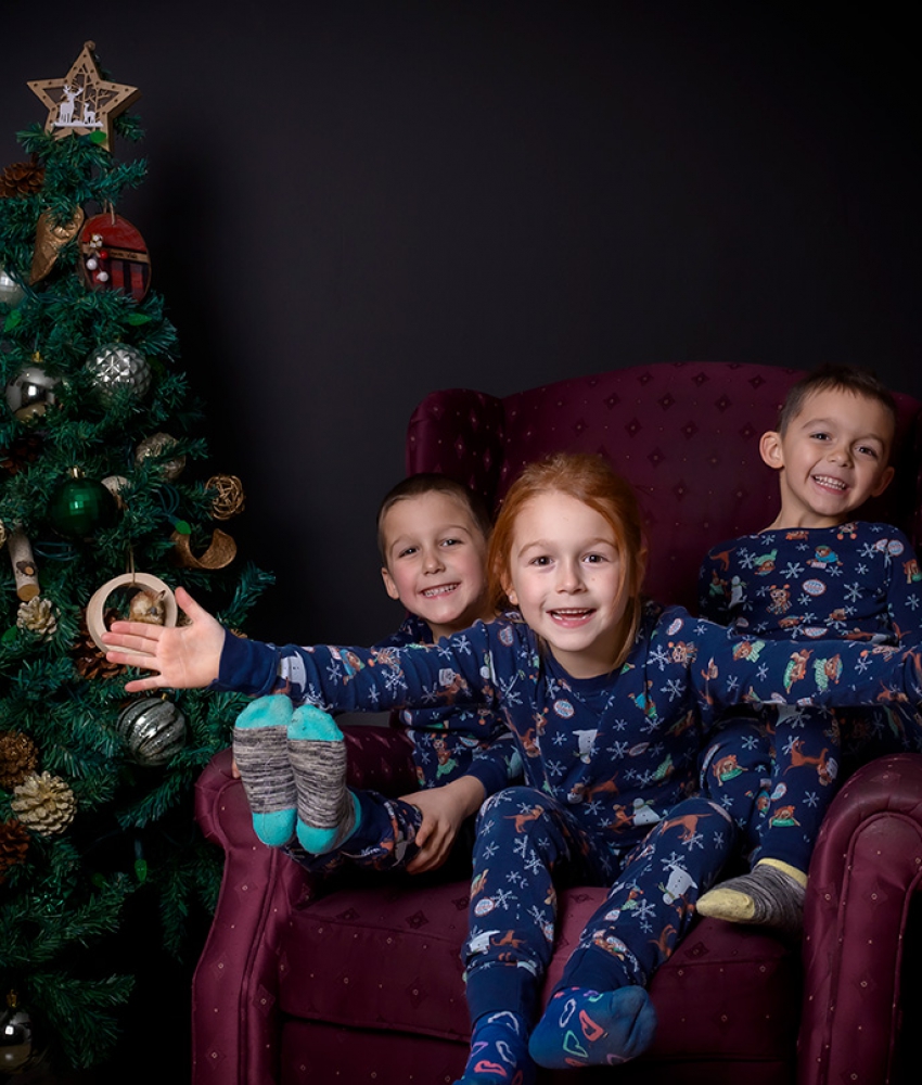 Séances photo de famille - La magie de Noël